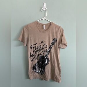 The Wonder Years Guitar Womens Band Burst & Decay Tour Tee Sz S Well Loved